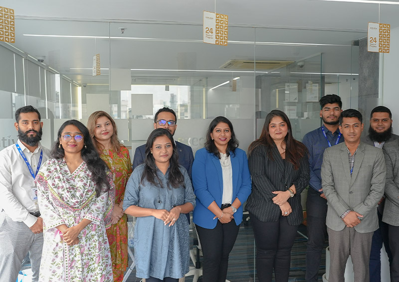 University of Canberra Representatives Visit Executive Study Abroad Offices in Dhaka